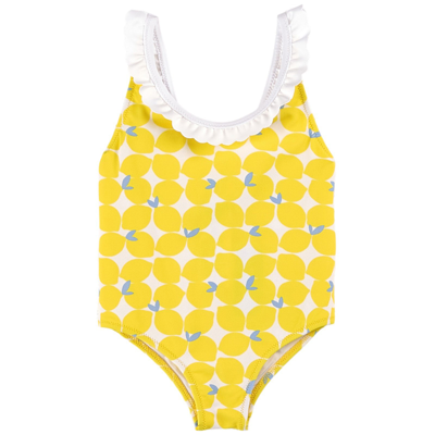 Jacadi Kids' Yellow Lemon Swimsuit | ModeSens