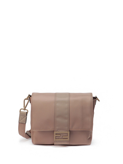 Fendi `baguette` Messenger In Marrone