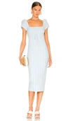 Lpa Coco Dress In Blue