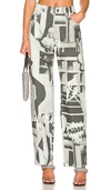 Miaou Fargo Pants In Grey