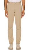 Rhone Commuter Straight Fit Pants In Tan