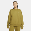 Nike Solo Swoosh Men's Fleece Crew In Green