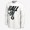 Nike Men's College (michigan State) T-shirt In White