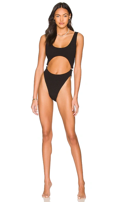Good American Always Fits Monokini In Black