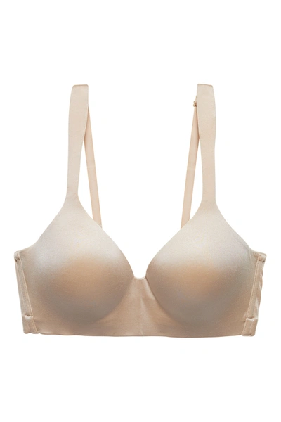 Natori Revelation Wireless Contour Bra (32d) In Cafe