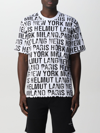 HELMUT LANG T-SHIRT HELMUT LANG MEN COLOR WHITE,C66201001