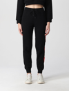 Love Moschino Womens Black Pants In Black