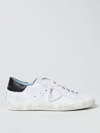 Philippe Model Prsx Leather Sneakers In White