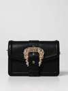Versace Jeans Couture Bag In Saffiano Synthetic Leather In Black