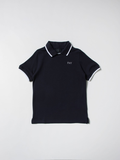 Fay Polo Shirt  Kids In Blue