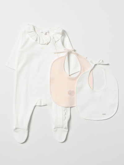 Chloé Babies' Pack Kids In White | ModeSens