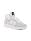 Troop Kids' Boy's Destroyer High-top Sneakers In White Grey