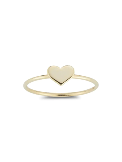 Saks Fifth Avenue Women's 14k Yellow Gold Heart Ring