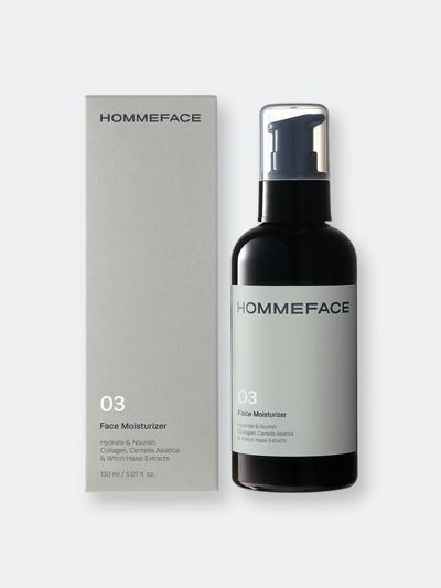 Hommeface Face Moisturizer For Men, 5.07 Oz. In Heather Gray