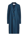 Harris Wharf London Coats In Deep Jade