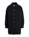SEE BY CHLOÉ SEE BY CHLOÉ WOMAN SHIRT MIDNIGHT BLUE SIZE 10 COTTON, POLYAMIDE, ELASTANE