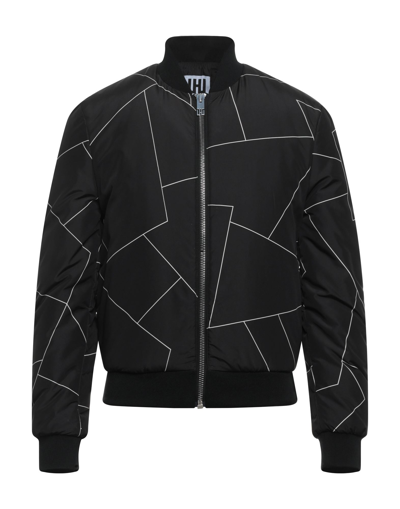 Les Hommes Jackets In Black