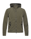 Adhoc Jackets In Military Green