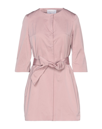 Annie P Overcoats In Pink