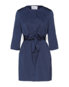 Annie P Overcoats In Blue