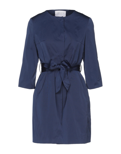 Annie P Overcoats In Blue