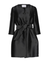 Annie P Overcoats In Black