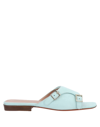 Santoni Sandals In Blue