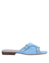 Santoni Sandals In Blue