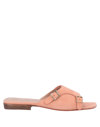 Santoni Sandals In Pink