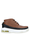ACBC ACBC MAN SNEAKERS BROWN SIZE 8 SOFT LEATHER