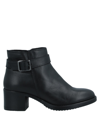 Pollini Ankle Boots In Black