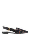 Rodo Ballet Flats In Dark Blue