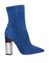 Pollini Ankle Boots In Blue
