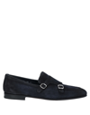 Santoni Loafers In Blue