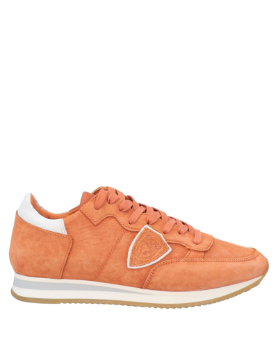 Philippe Model Sneakers In Orange