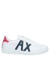 Armani Exchange Sneakers In White