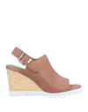 Manufacture D'essai Woman Mules & Clogs Brown Size 9 Soft Leather