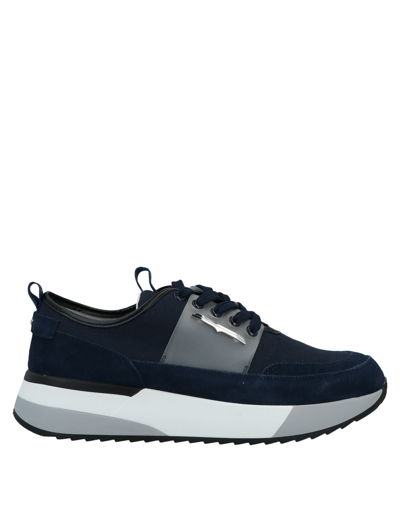 Alberto Guardiani Sneakers In Dark Blue