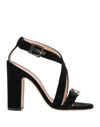 Alberta Ferretti Sandals In Black