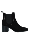 Pollini Ankle Boots In Black