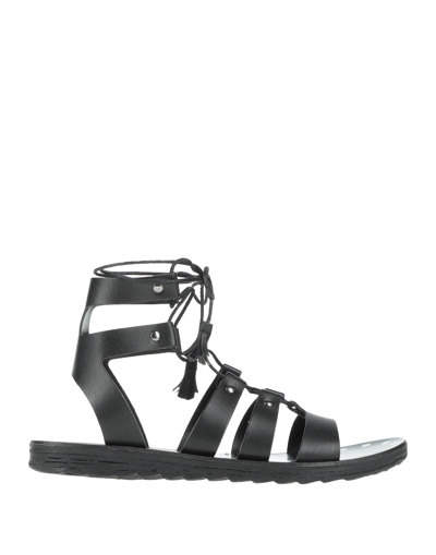Replay Sandals In Black