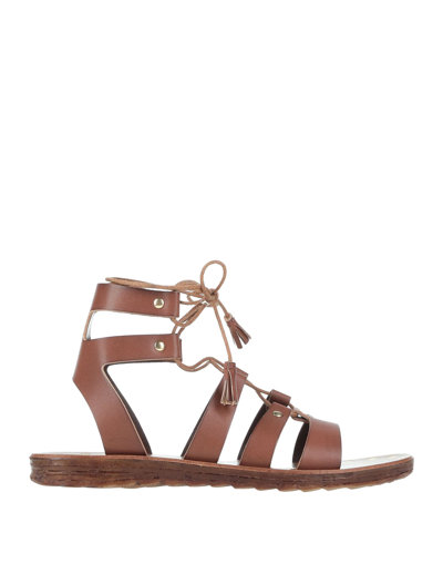 Replay Sandals In Brown