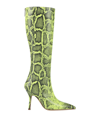 Paris Texas Knee Boots In Light Green