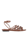 L'autre Chose Sandals In Brown