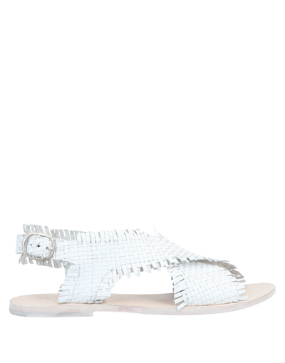 Strategia Sandals In White