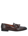 Santoni Loafers In Cocoa