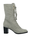 Alberta Ferretti Ankle Boots In Green