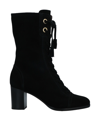 Alberta Ferretti Ankle Boots In Black