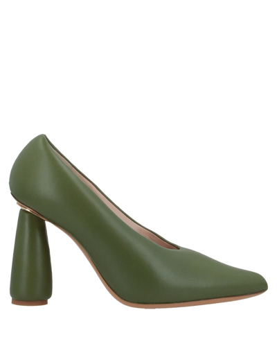 Jacquemus Pumps In Green