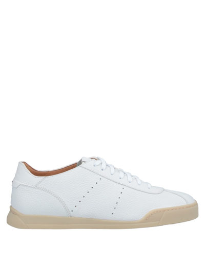 Santoni Sneakers In White